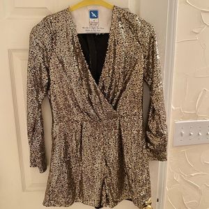 Sequin romper